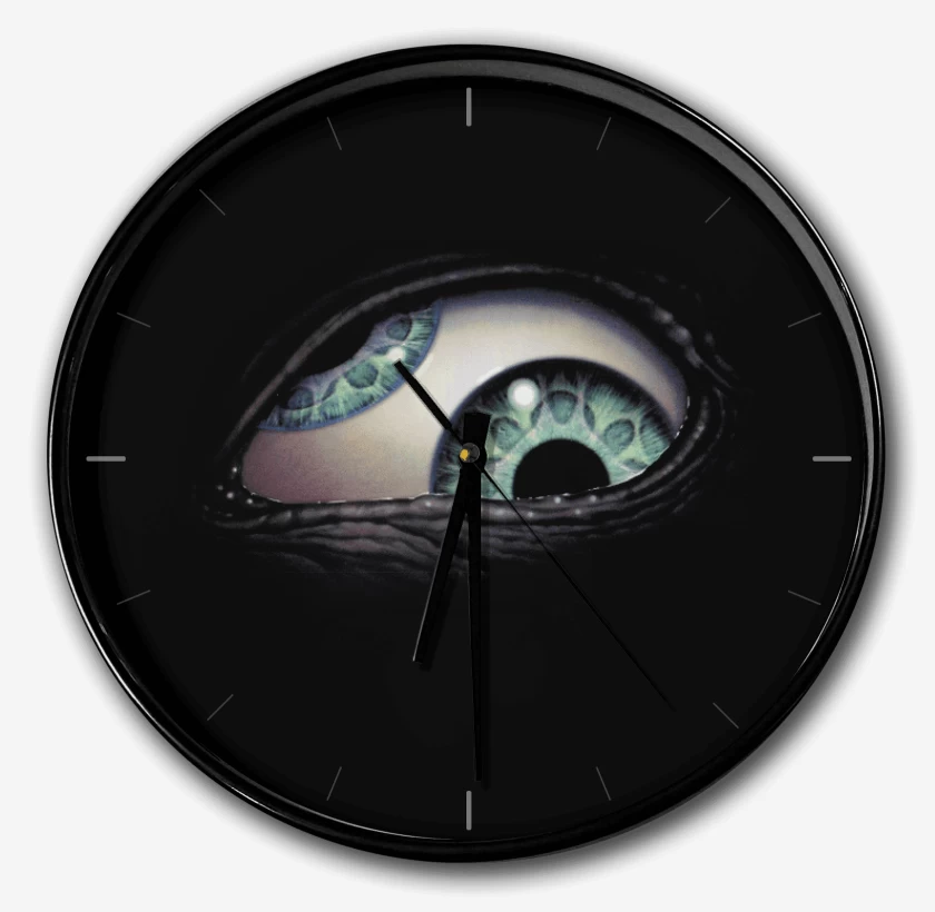 Reloj Negro de Tool Ojo