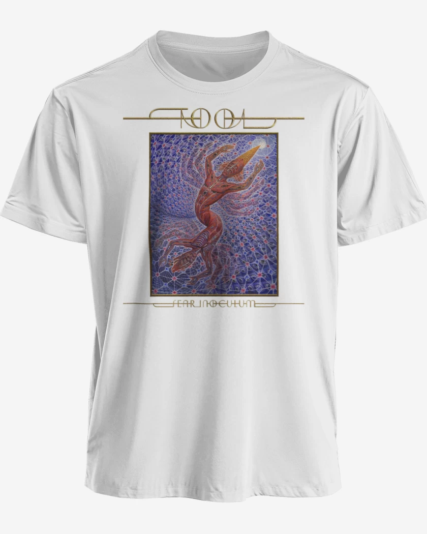 Polera premium Tool The Great Turn Blanco
