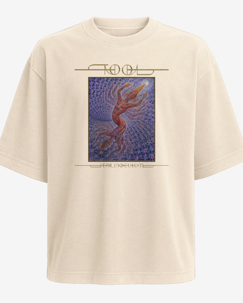 Polera Oversize Tool The Great Turn Blanco