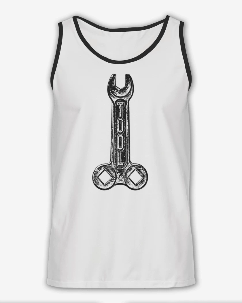 Sudadera Blanco de Tool Logo 2