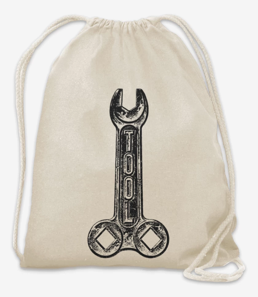Mochila Blanco de Tool Logo 2