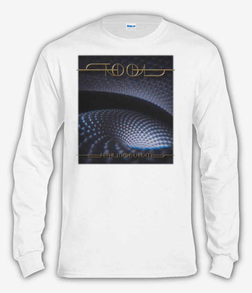 Polera manga larga Tool Fear Inoculum Blanco
