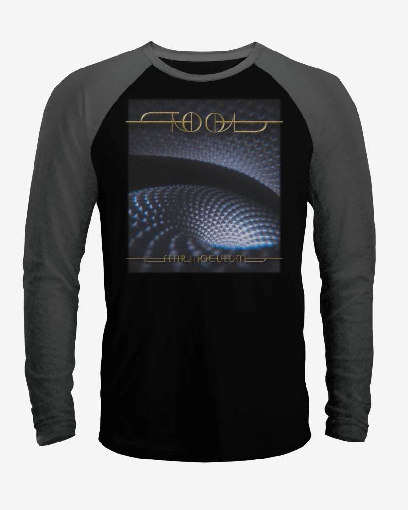 Polera Raglan Tool Fear Inoculum Blanco