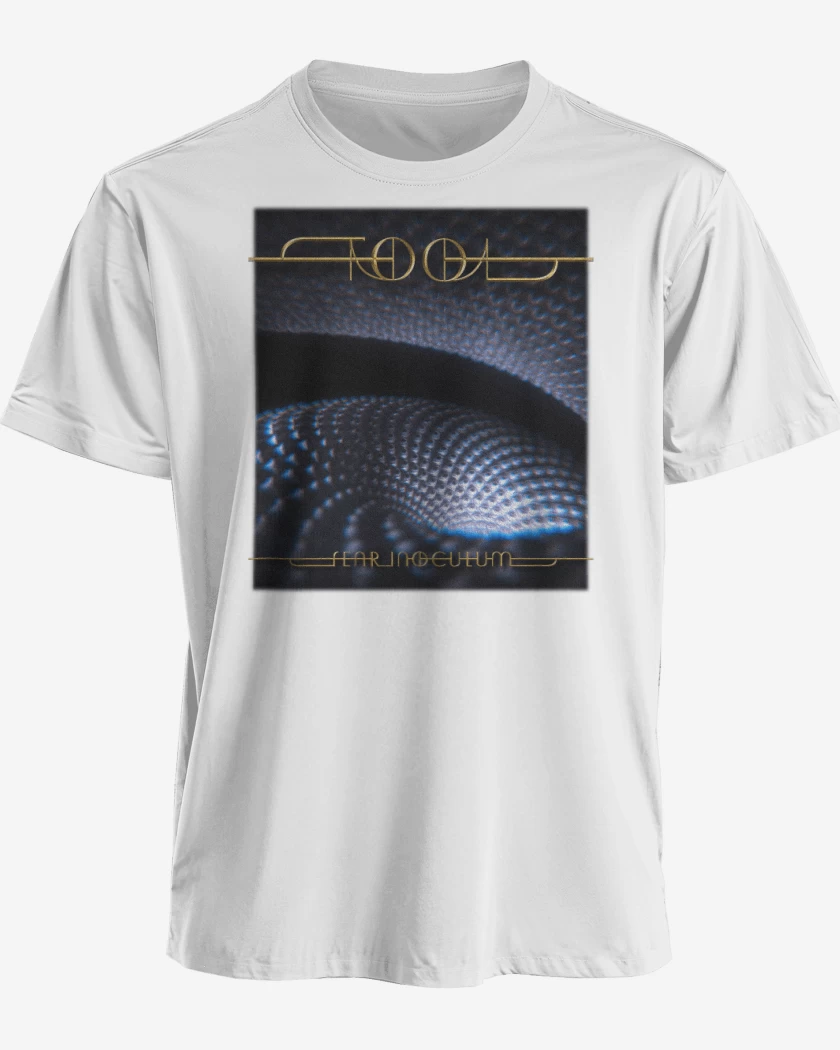 Polera premium Tool Fear Inoculum Blanco