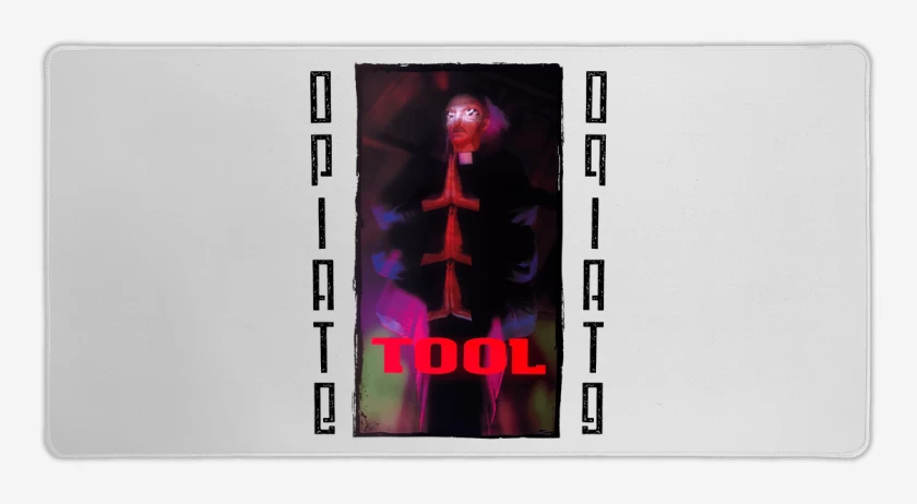 Mouse pad Gamer Tool Opiate Blanco