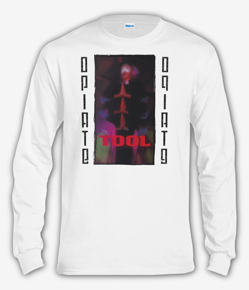 Polera manga larga Blanco de Tool Opiate Blanco