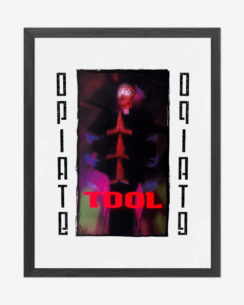 Cuadro decorativo Blanco de Tool Opiate Blanco