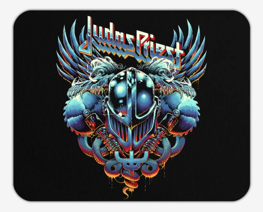 Mousepad Negro de Priest Soldier