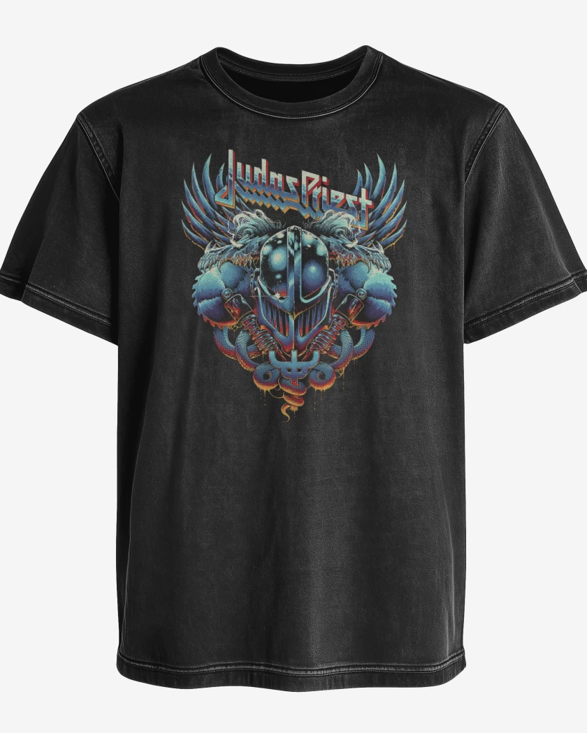 Polera desgastada Priest Soldier