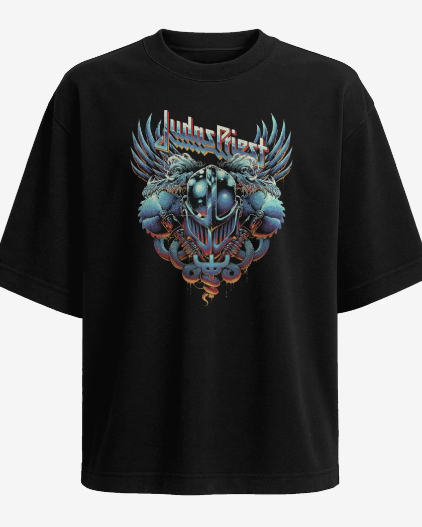 Polera Oversize Priest Soldier