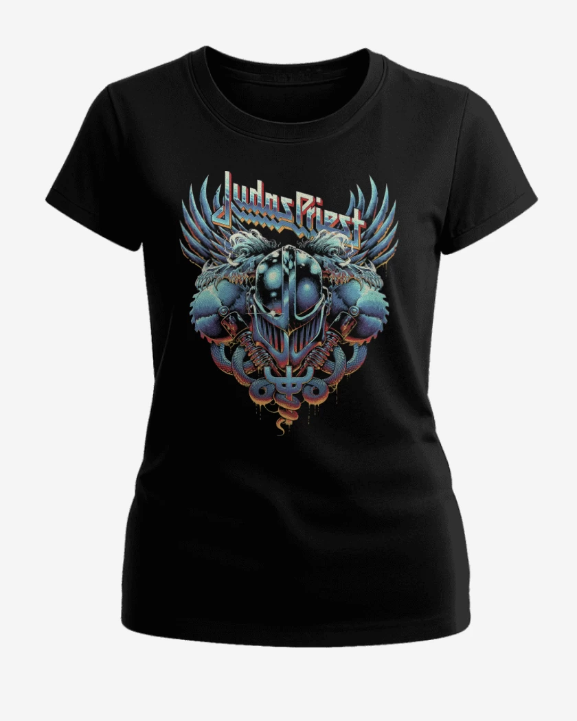 Polera de Mujer Negro de Priest Soldier