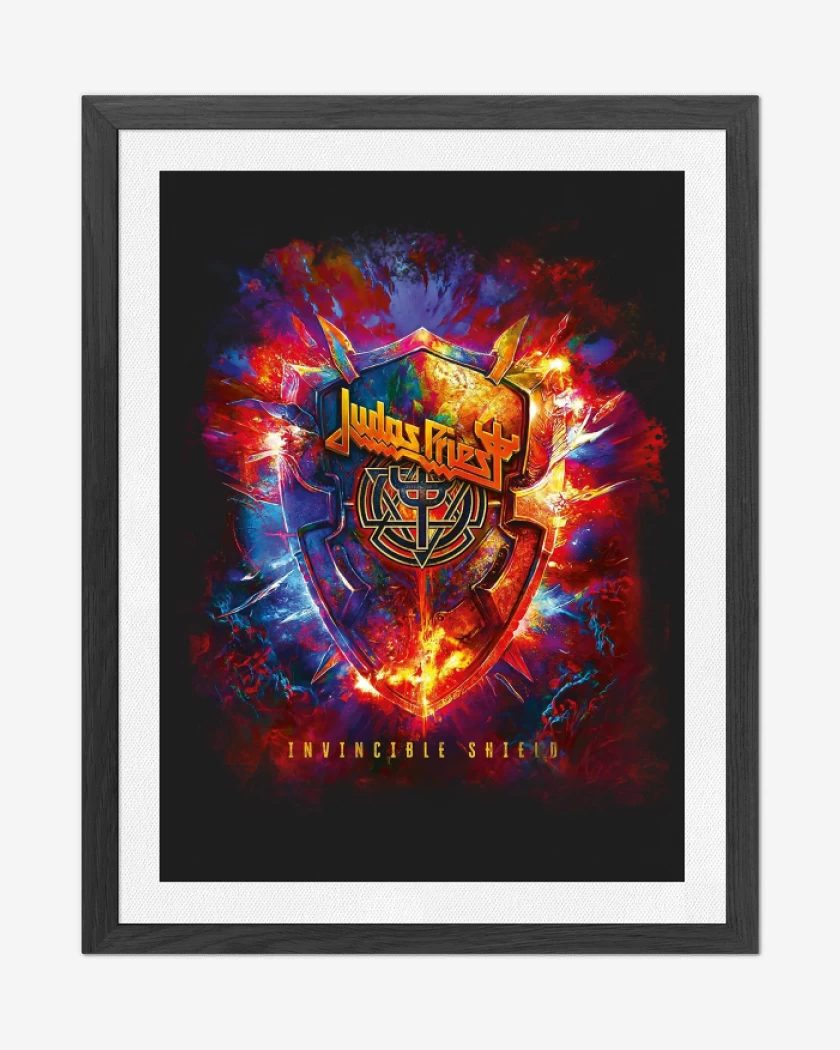 Cuadro decorativo Negro de Invincible Shield