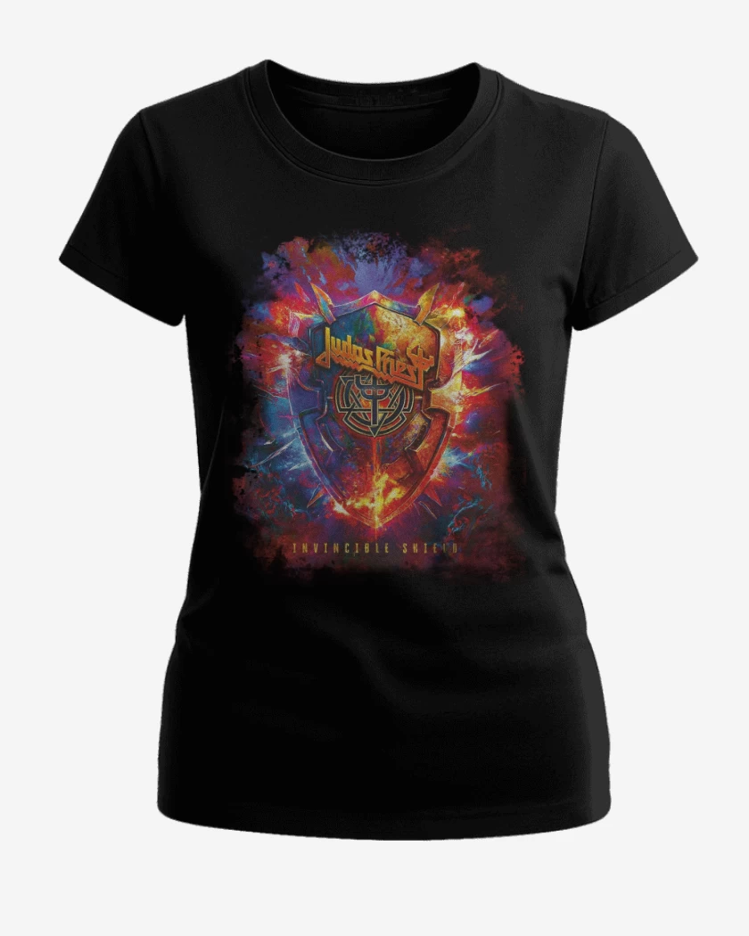 Polera de Mujer Negro de Invincible Shield