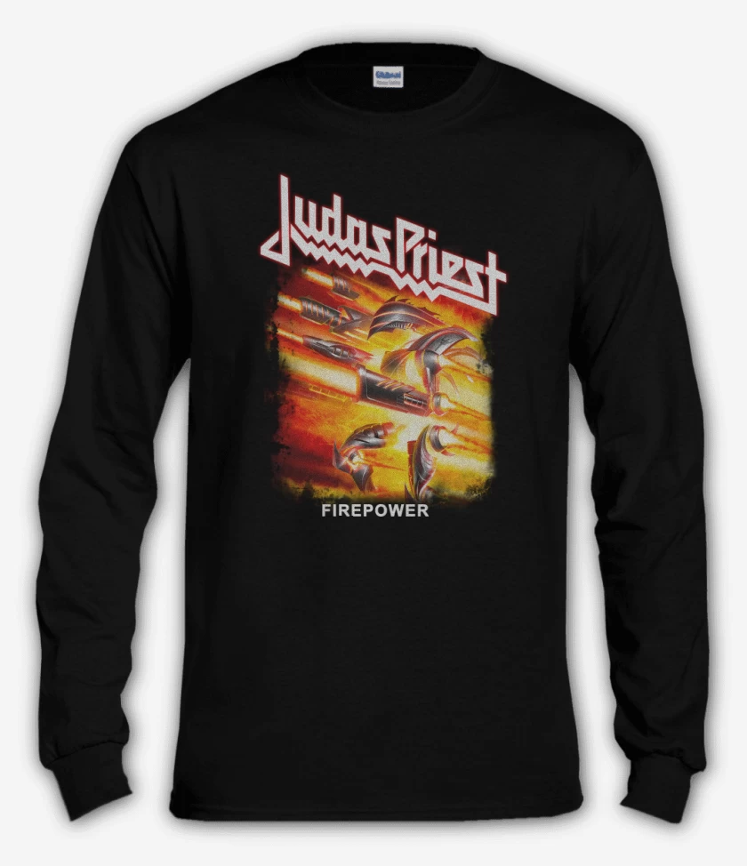 Polera manga larga Negro de Firepower