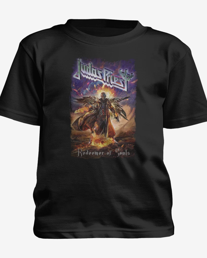 Polera de niño Negro de Redeemer of Souls