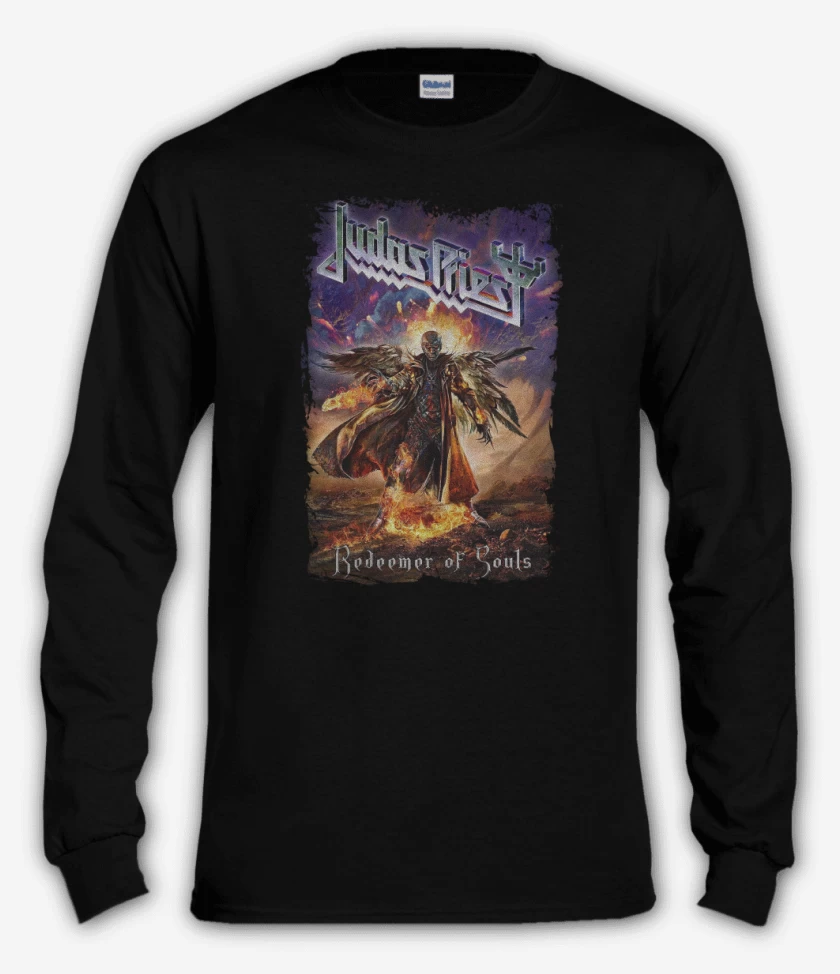 Polera manga larga Negro de Redeemer of Souls