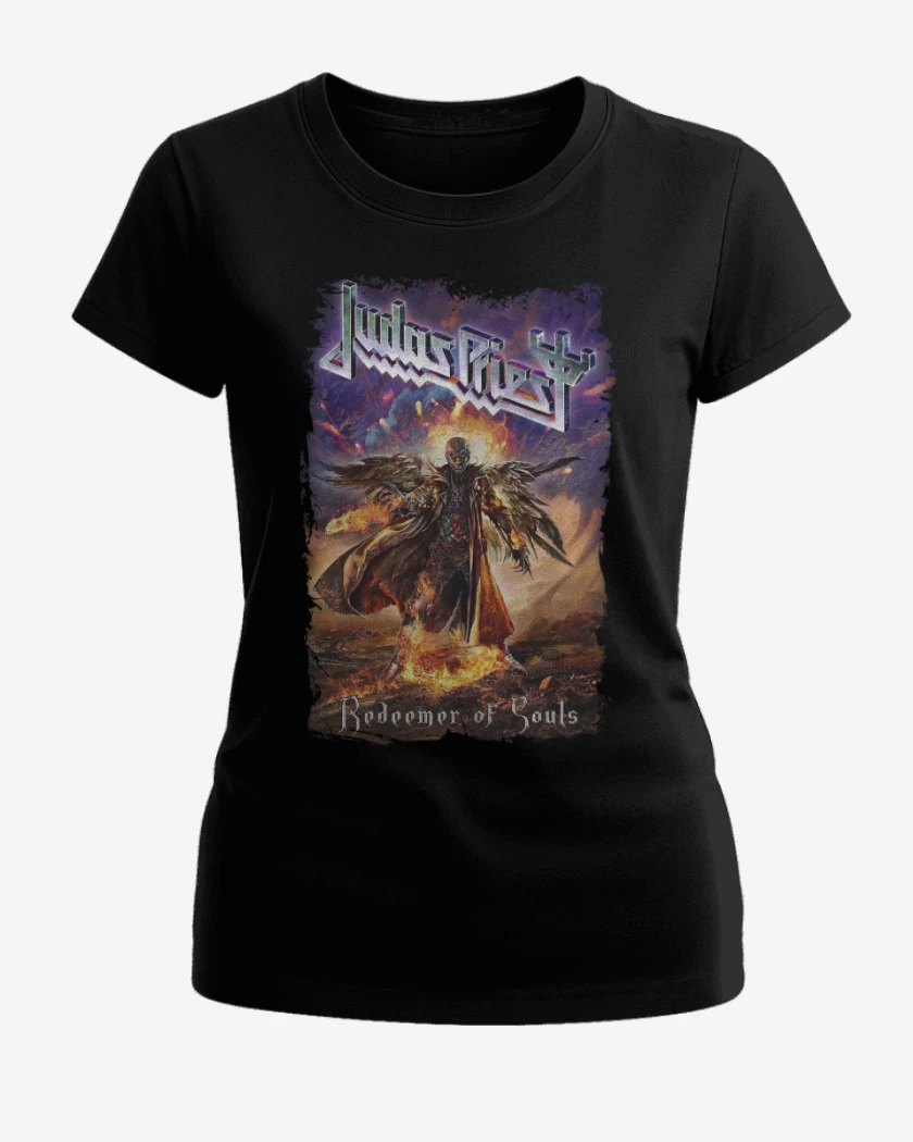 Polera de Mujer Negro de Redeemer of Souls