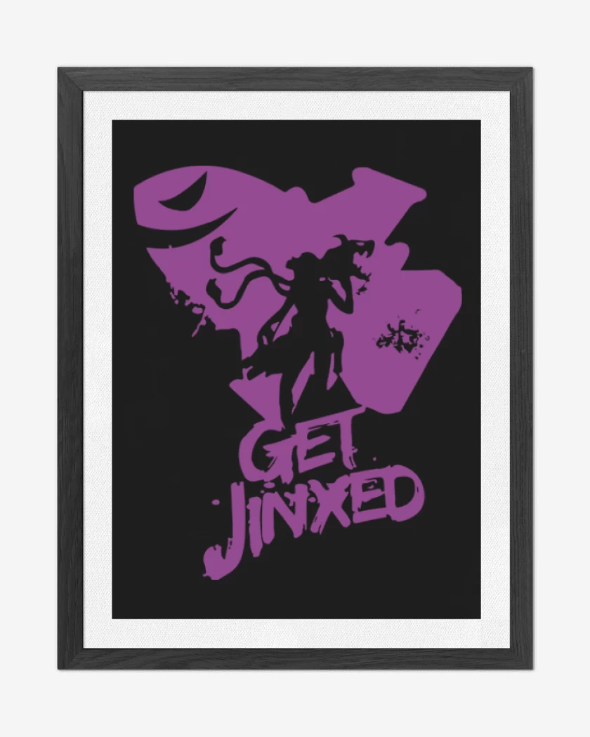 Cuadro decorativo Negro de Jinx