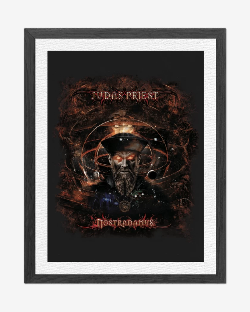 Cuadro decorativo Negro de Nostradamus