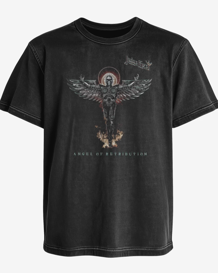 Polera desgastada Angel of Retribution