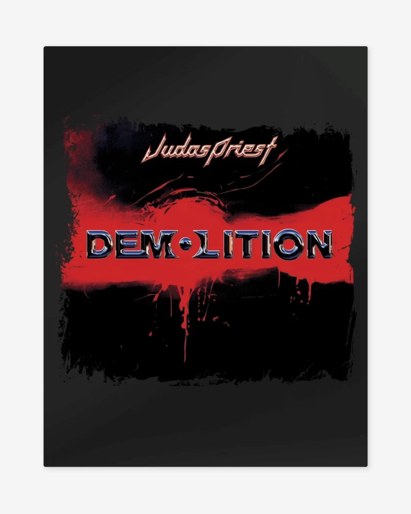 Print metalico Negro de Demolition