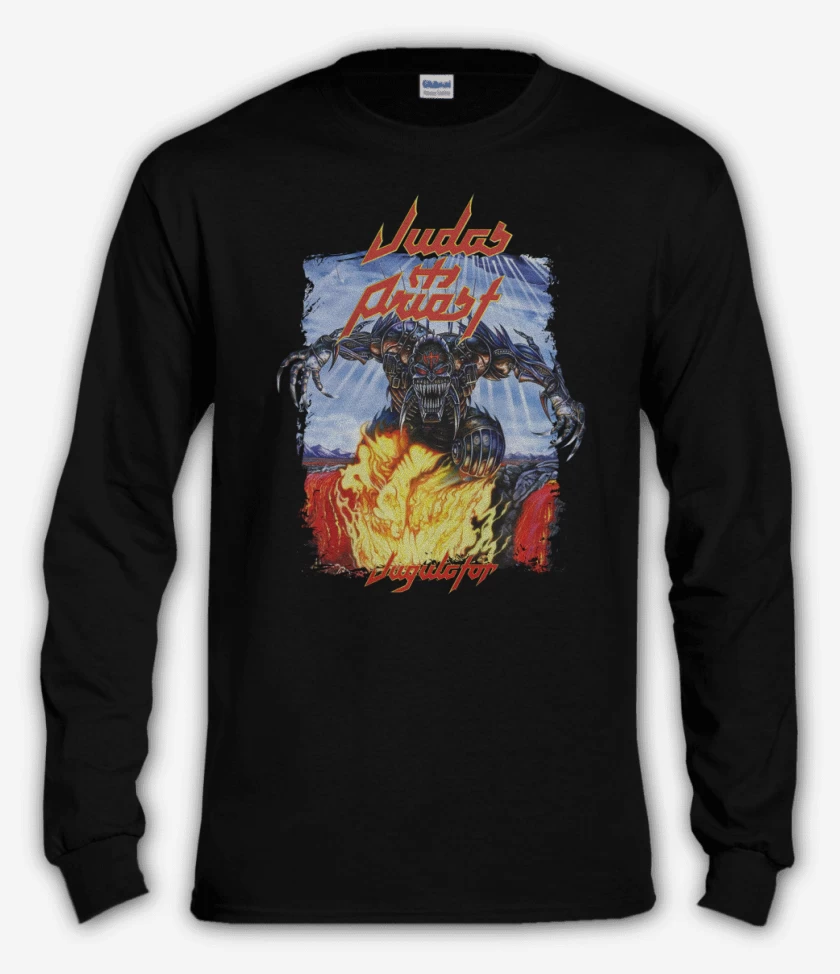 Polera manga larga Negro de Jugulator