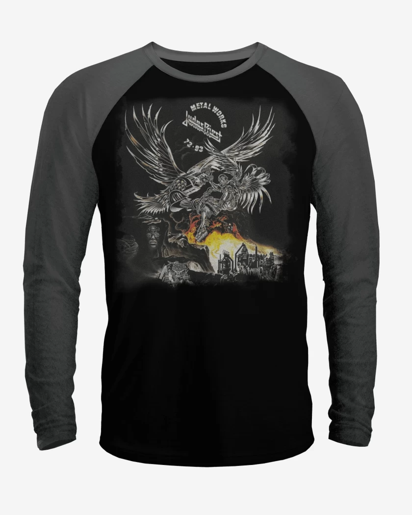 Polera Raglan Metal Works