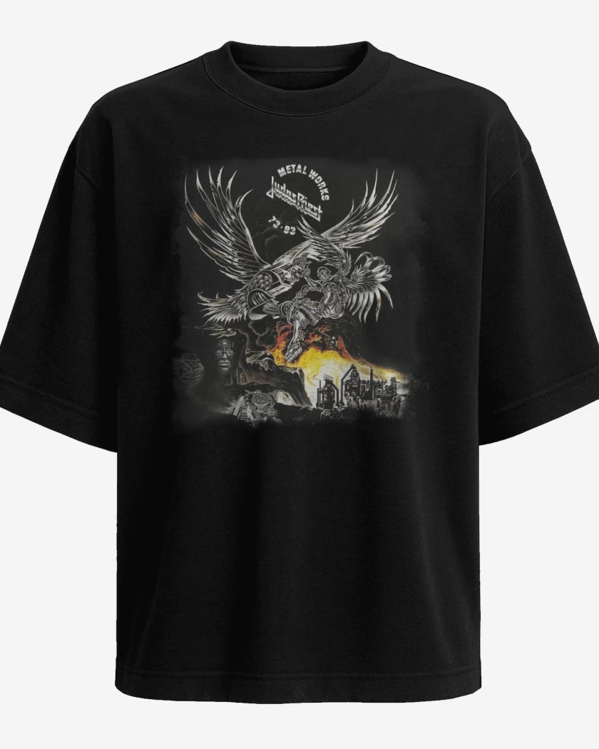 Polera Oversize Metal Works