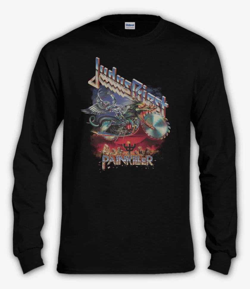 Polera manga larga Negro de JP Painkiller