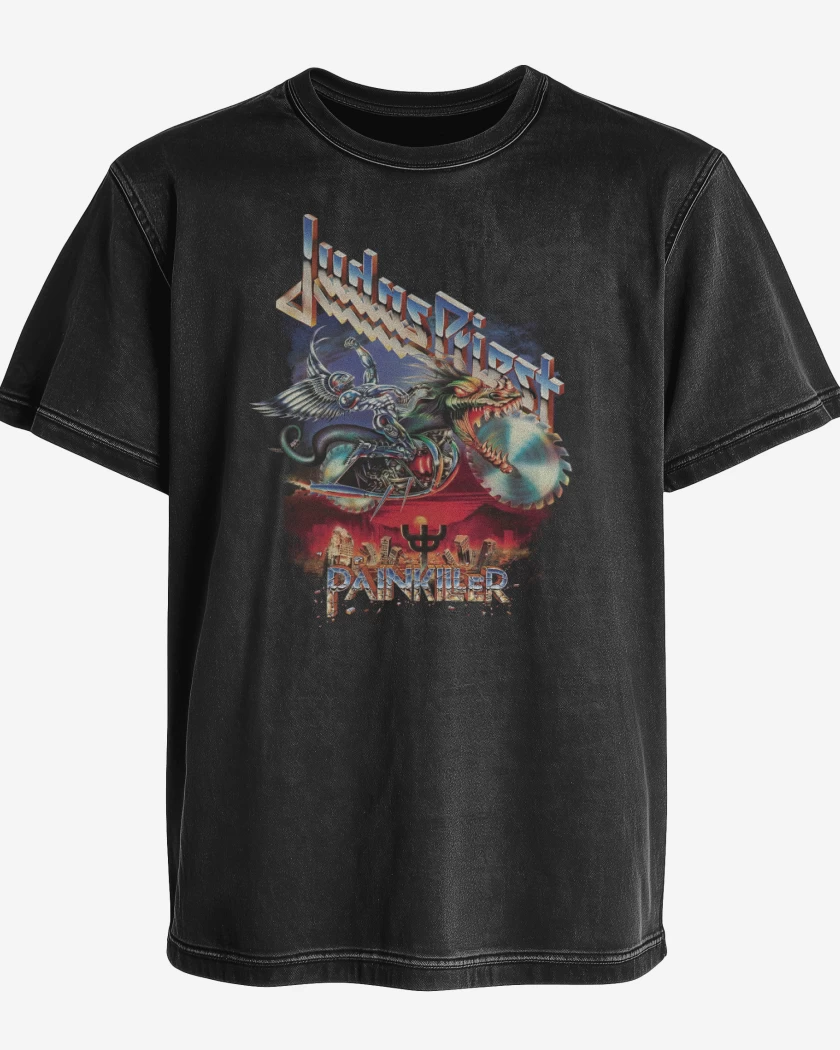 Polera desgastada JP Painkiller