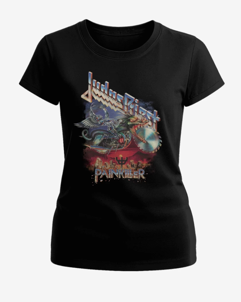 Polera de Mujer Negro de JP Painkiller