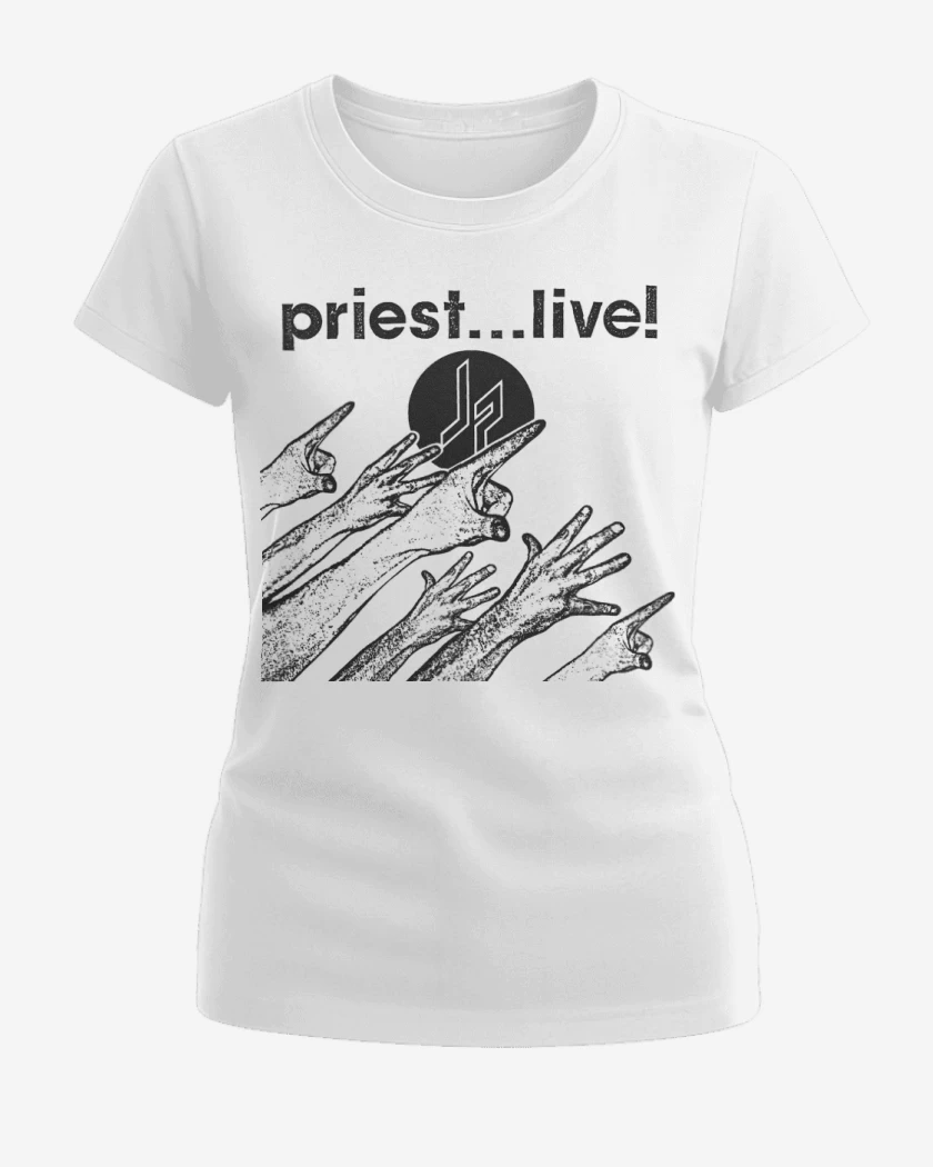 Polera de Mujer Blanco de Priest Live