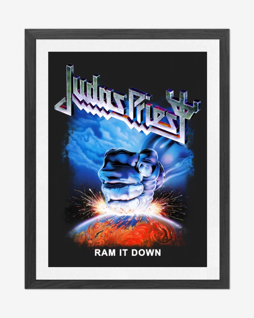 Cuadro decorativo Negro de Ram It Down
