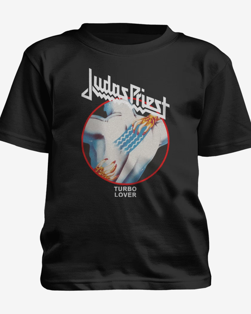 Polera de niño Negro de Turbo Lover