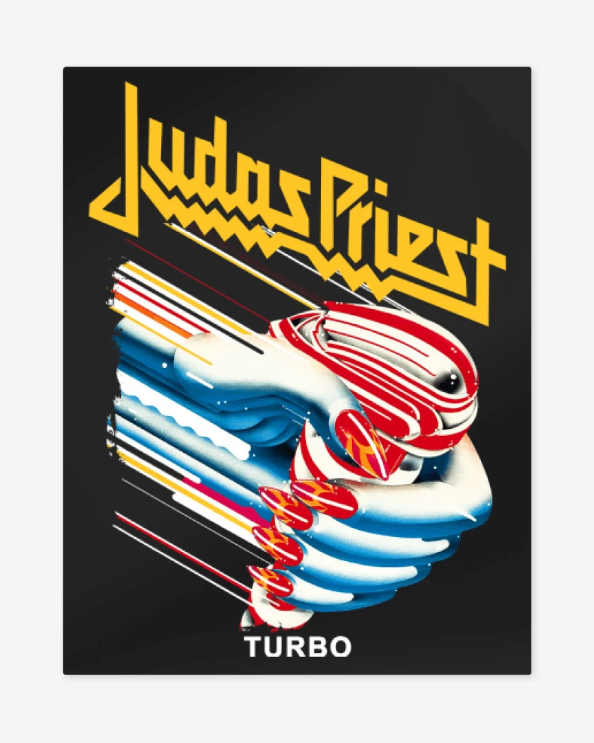 Print metalico Negro de Turbo