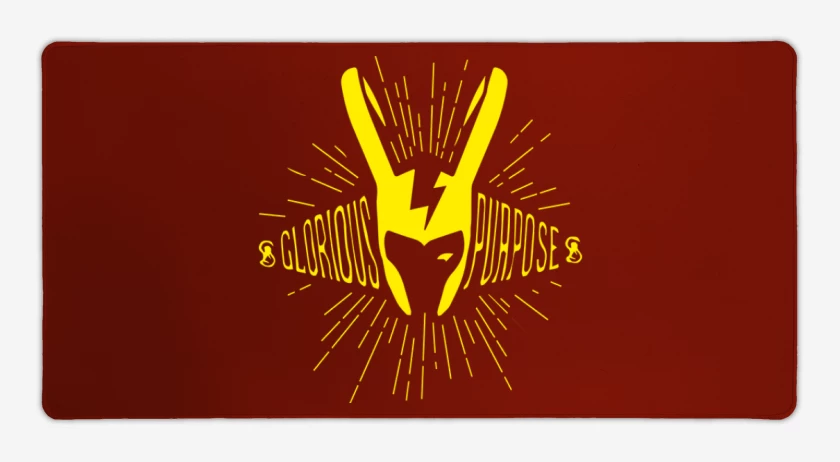 Mouse pad Gamer Rojo de Loki 1