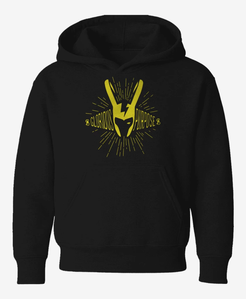 Poleron de niño Negro de Loki 1