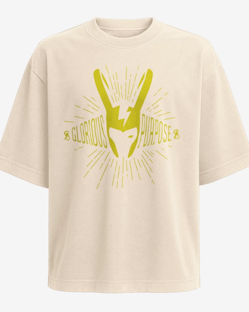 Polera Oversize Beige de Loki 1
