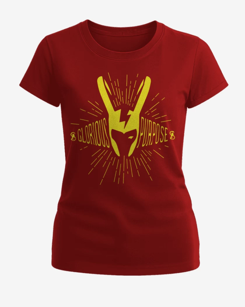 Polera de Mujer Rojo de Loki 1