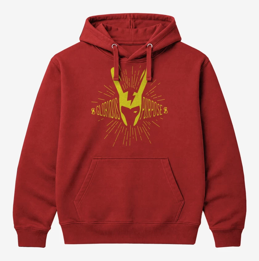 Polerón Canguro Rojo de Loki 1