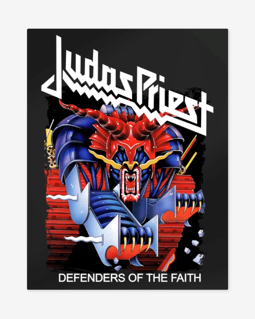 Print metalico Defenders of the Faith