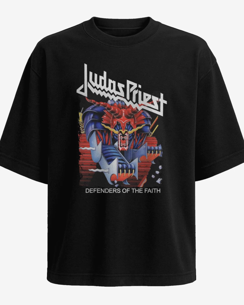 Polera Oversize Defenders of the Faith