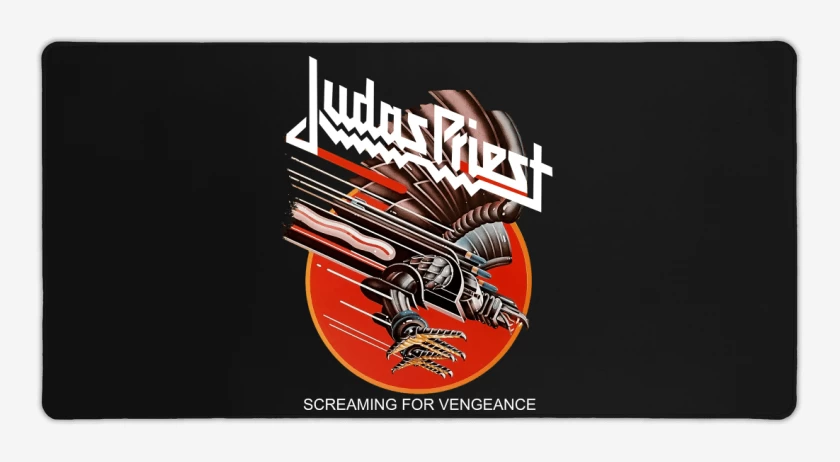Mouse pad Gamer Negro de Screaming For Vengeance