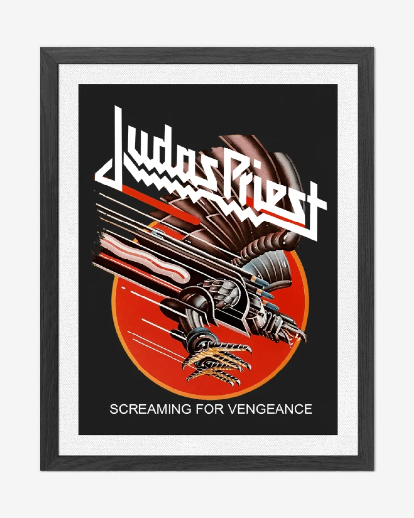 Cuadro decorativo Negro de Screaming For Vengeance