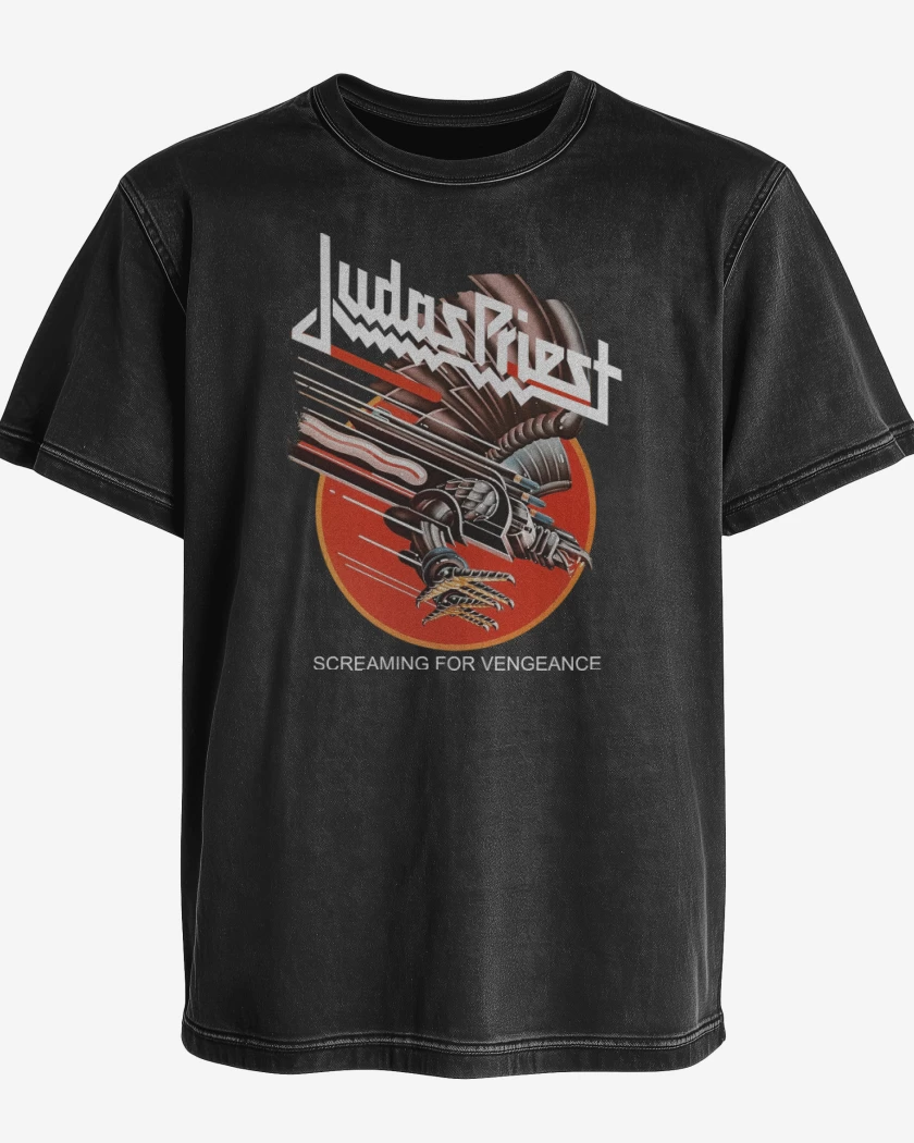 Polera desgastada Screaming For Vengeance