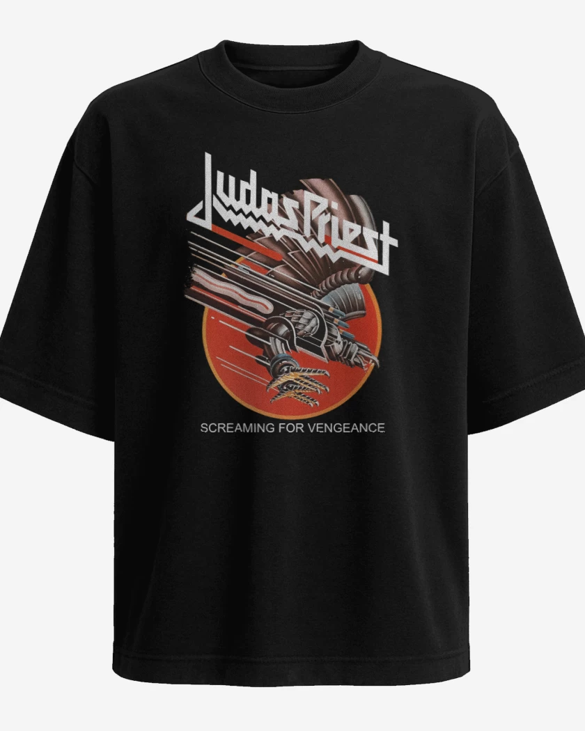Polera Oversize Screaming For Vengeance