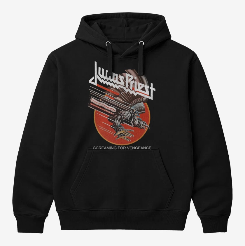 Polerón Canguro Negro de Screaming For Vengeance