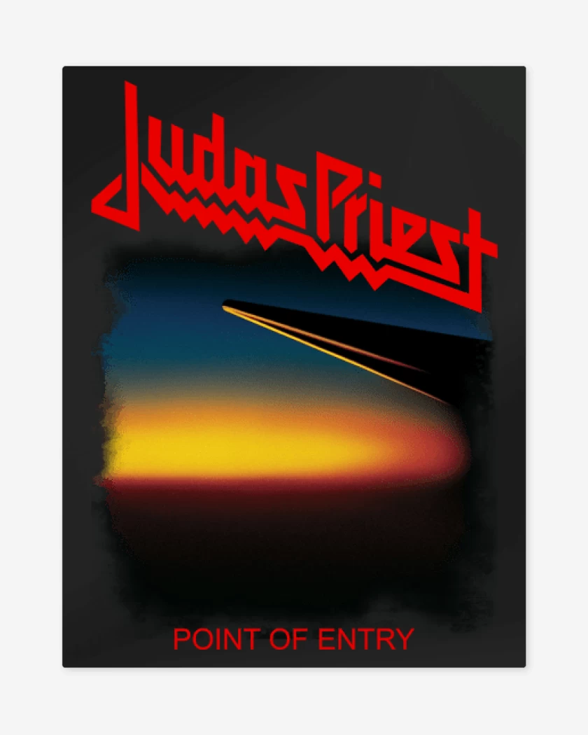 Print metalico Negro de Point of Entry