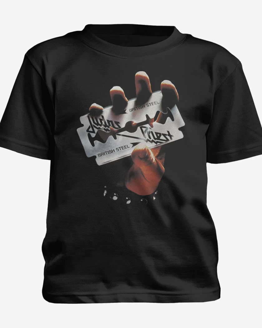 Polera de niño Negro de British Steel