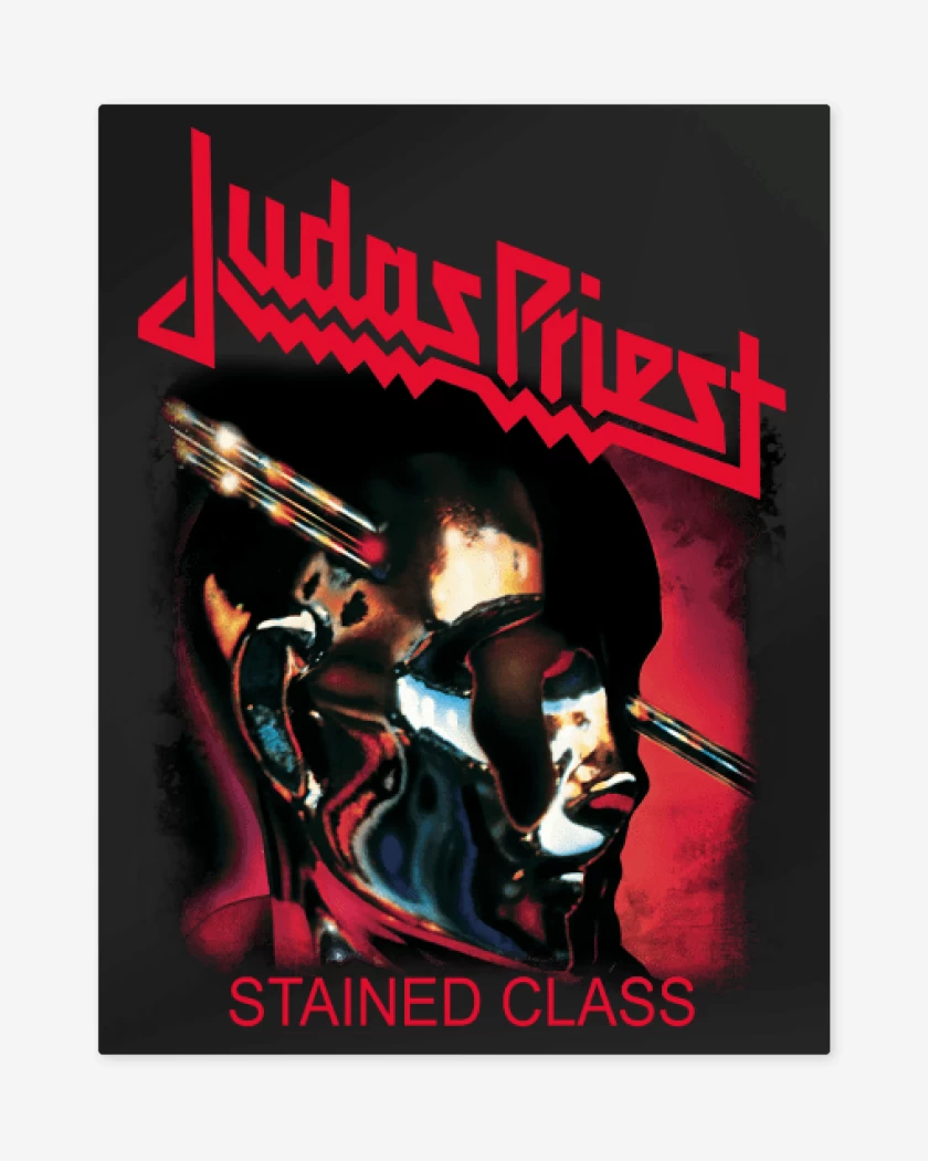 Print metalico Negro de Stained Class